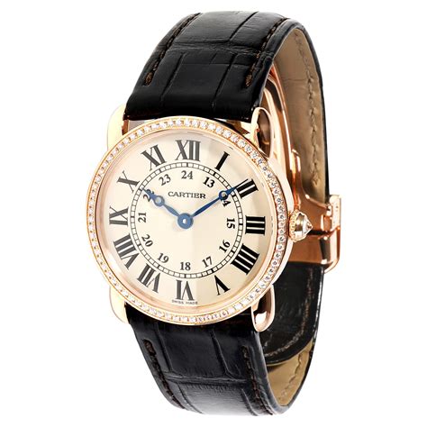 orologio cartier donna pelle|cartier orologi online.